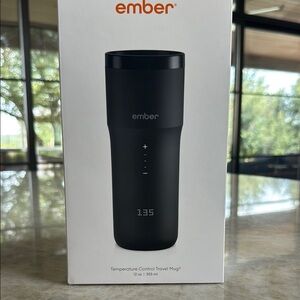 Ember Black Temperature Control Travel Mug